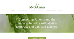 Desktop Screenshot of medicann.com